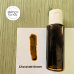Load image into Gallery viewer, Chocolate Brown Candle Color Liquid
