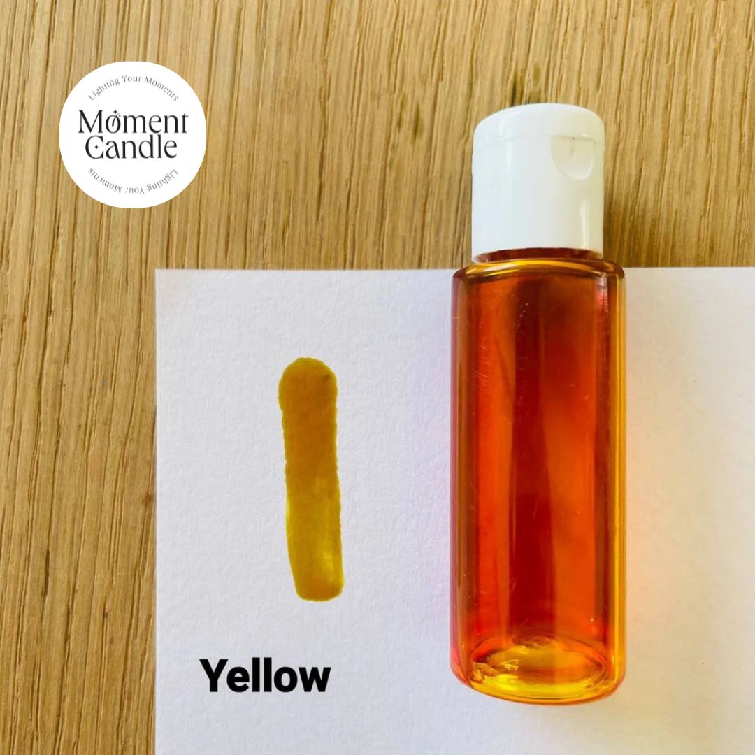 Yellow Candle Color Liquid