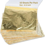 Load image into Gallery viewer, Gold Foil Sheet (10 pcs)
