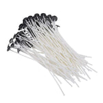 Load image into Gallery viewer, Pre Waxed Cotton Wicks For Candle With Sustainer - 10 Pcs
