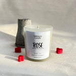 Load image into Gallery viewer, Rose Scented Jar Candle
