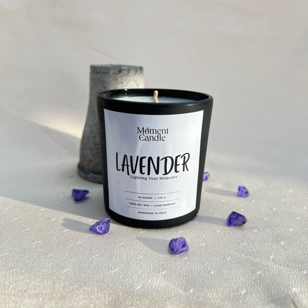Lavender Scented Jar Candle