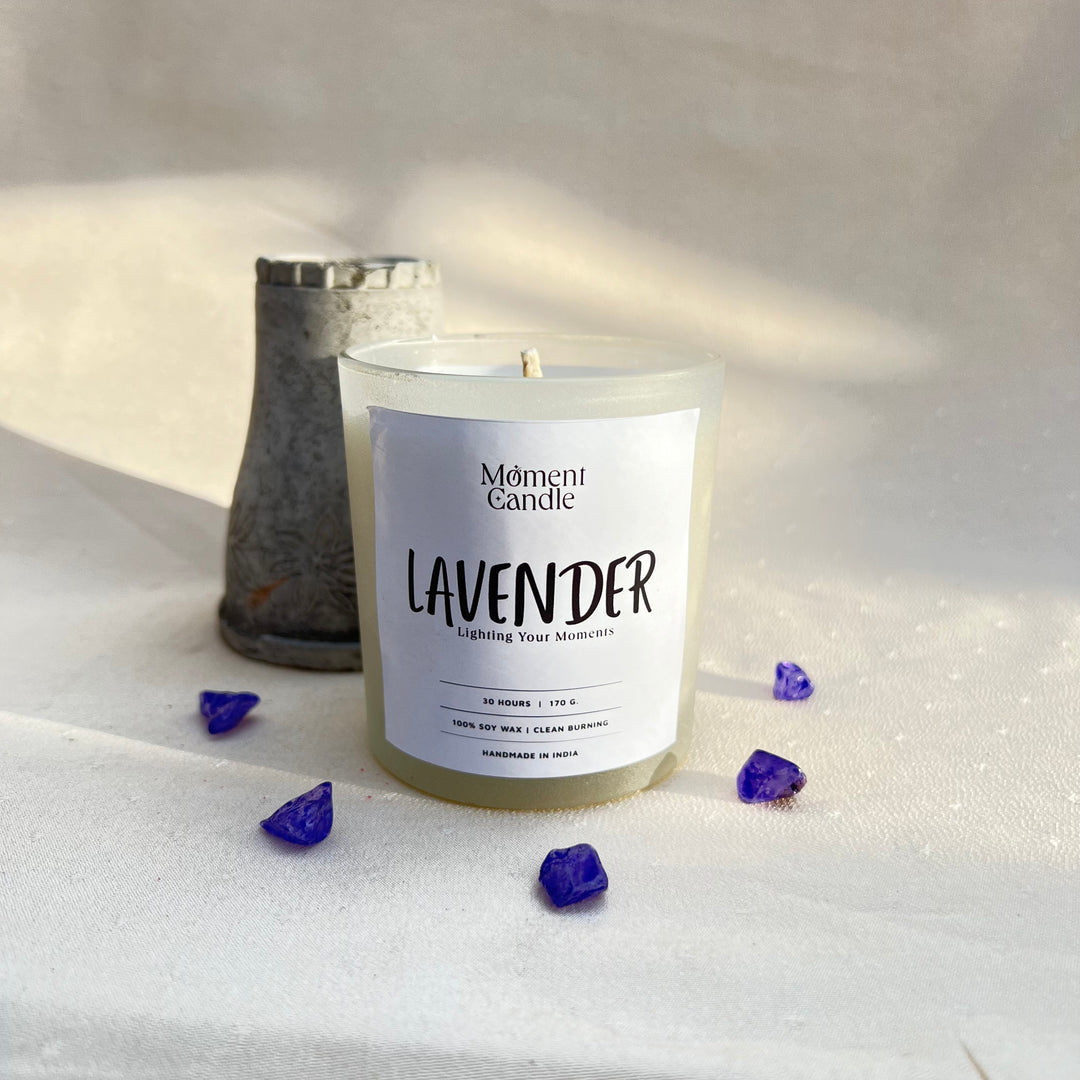 Lavender Scented Jar Candle