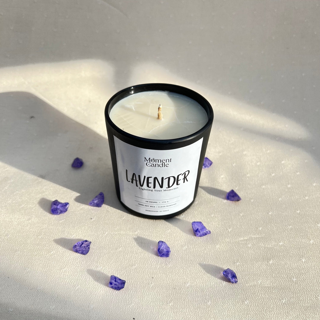 Lavender Scented Jar Candle