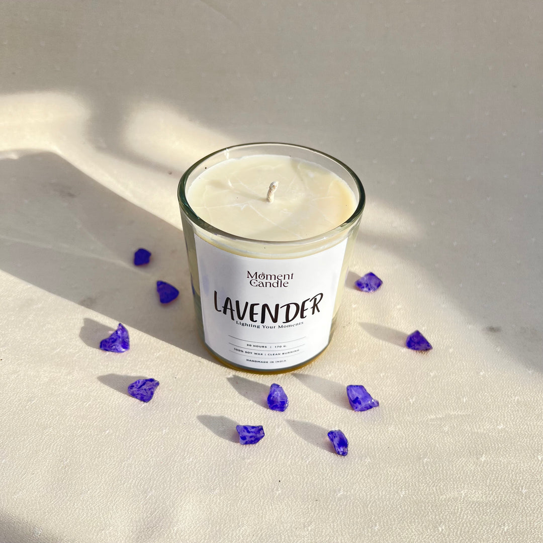 Lavender Scented Jar Candle