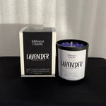 Load image into Gallery viewer, Lavender Scented Jar Candle With Stone
