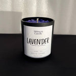 Load image into Gallery viewer, Lavender Scented Jar Candle With Stone
