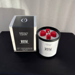 Load image into Gallery viewer, Rose Scented Jar Candle With Heart
