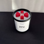 Load image into Gallery viewer, Rose Scented Jar Candle With Heart
