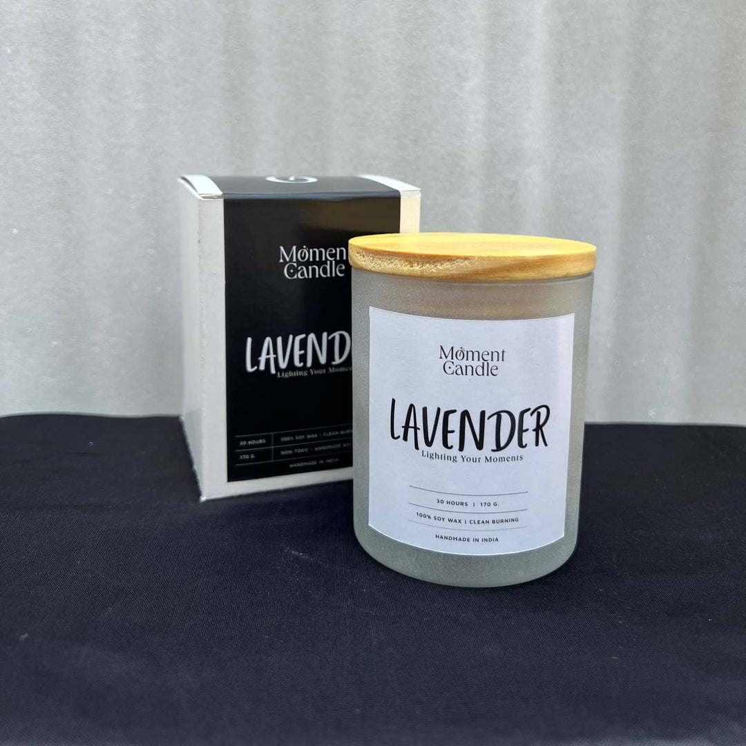 Lavender Scented Jar Candle